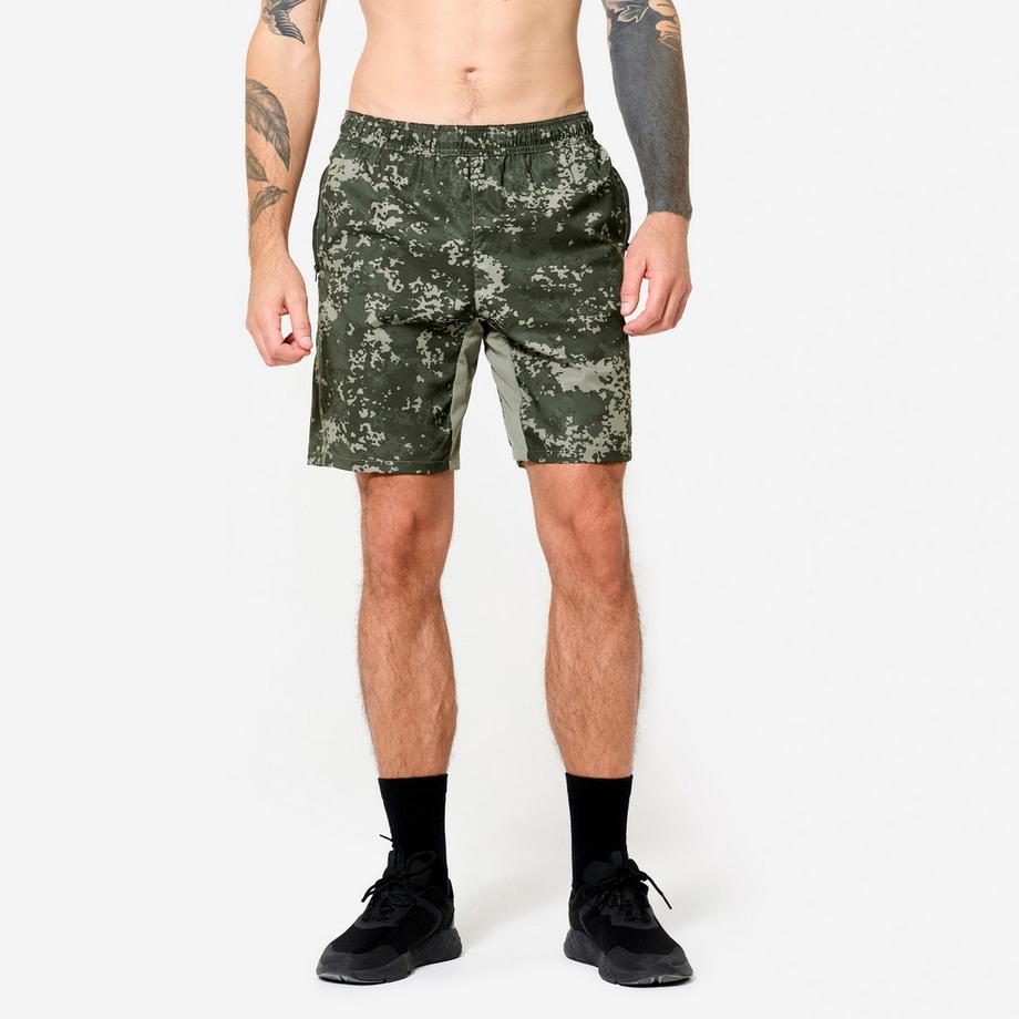 Shorts homme fitness matière stretch