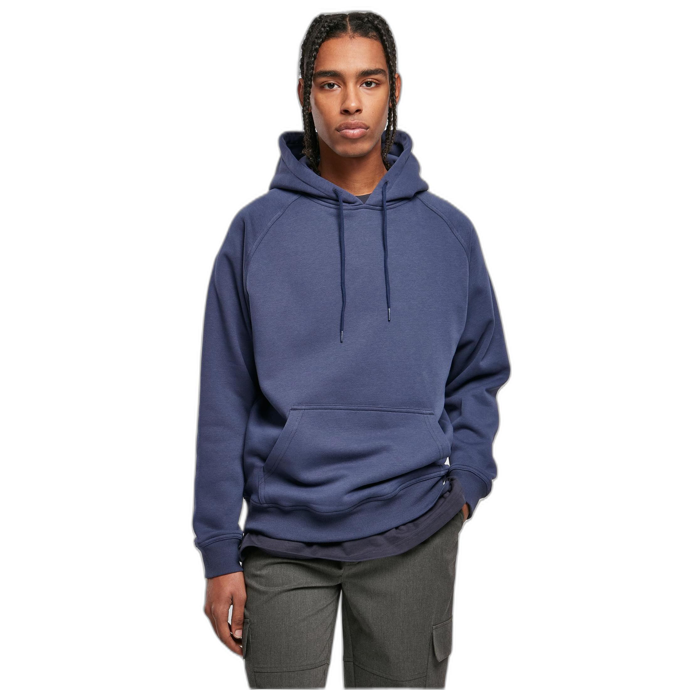 URBAN CLASSICS  kapuzenpullover blank 