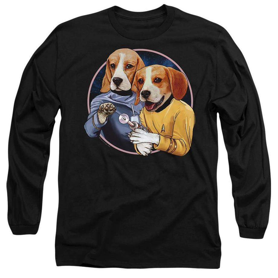 Star Trek Star Trek Beagles T-Shirt Maniche Lunghe  