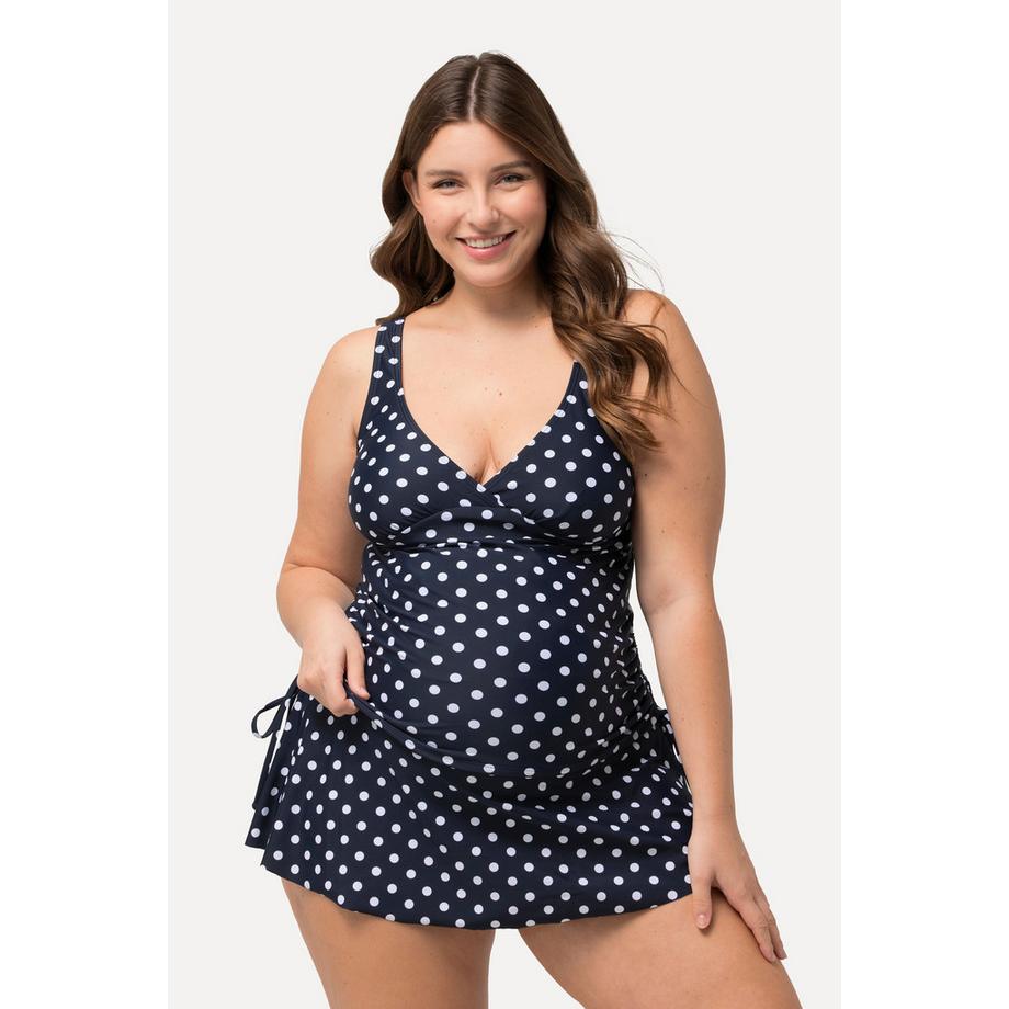 Ulla Popken Bellieva Tankini à Pois  