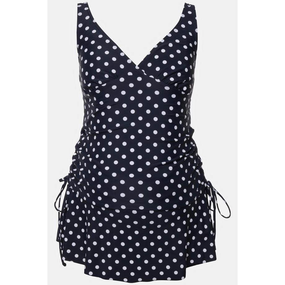 Ulla Popken Bellieva Tankini à Pois  