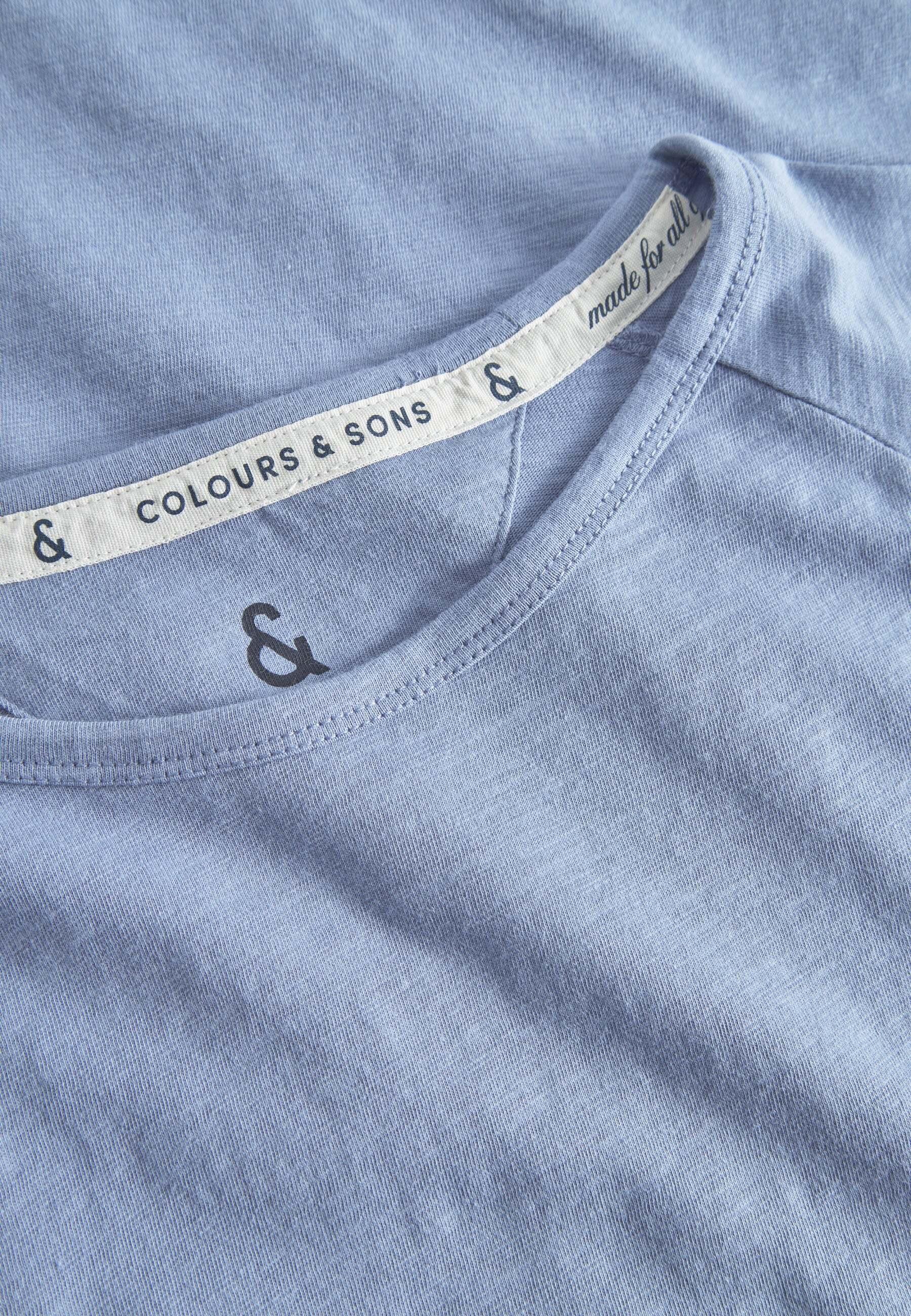 Colours & Sons  t-shirt à manches longues Longsleeve - Slub 