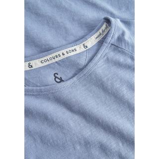 Colours & Sons  t-shirt à manches longues Longsleeve - Slub 