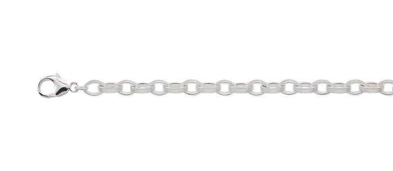 MUAU Schmuck  Collier Nautica en argent 925, 5.9mm, 50cm 