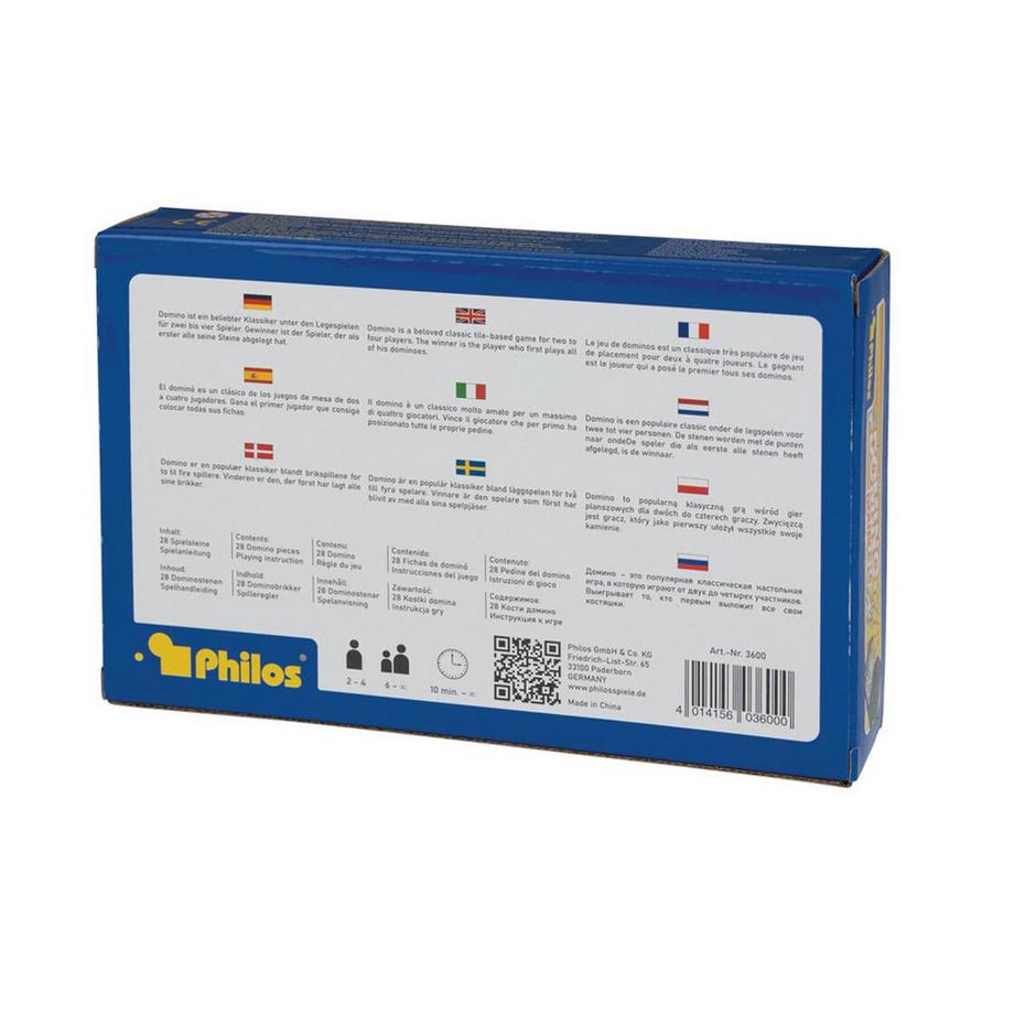 Philos  Spiele Domino Doppel 6 