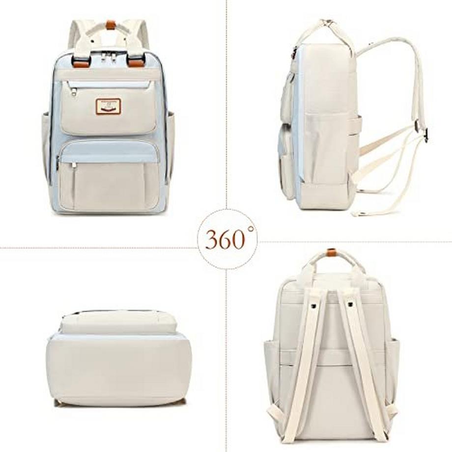 Only-bags.store Wasserdichter Tagesrucksack Reiserucksack Grosser Laptop  