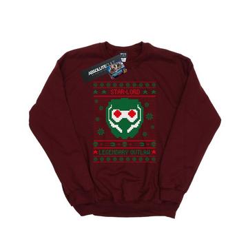 Guardians Of The Galaxy Vol. 2 Star Lord Fair Isle Sweatshirt