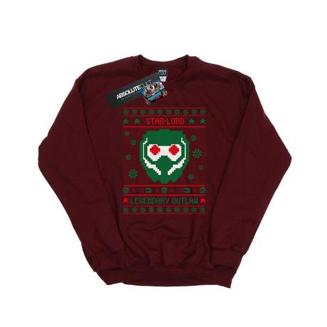 MARVEL  Guardians Of The Galaxy Vol. 2 Star Lord Fair Isle Sweatshirt 