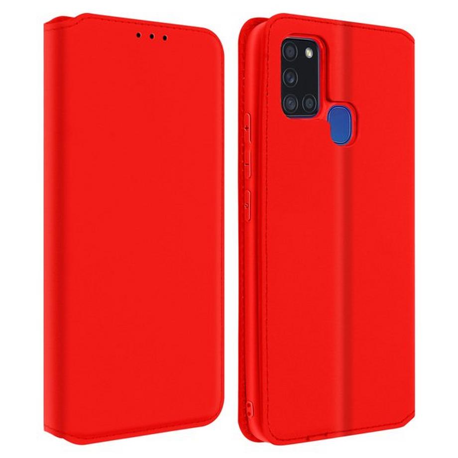 Avizar  Étui Samsung Galaxy A21s Folio Rouge 