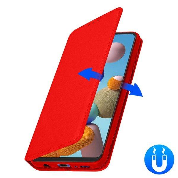 Avizar  Étui Samsung Galaxy A21s Folio Rouge 