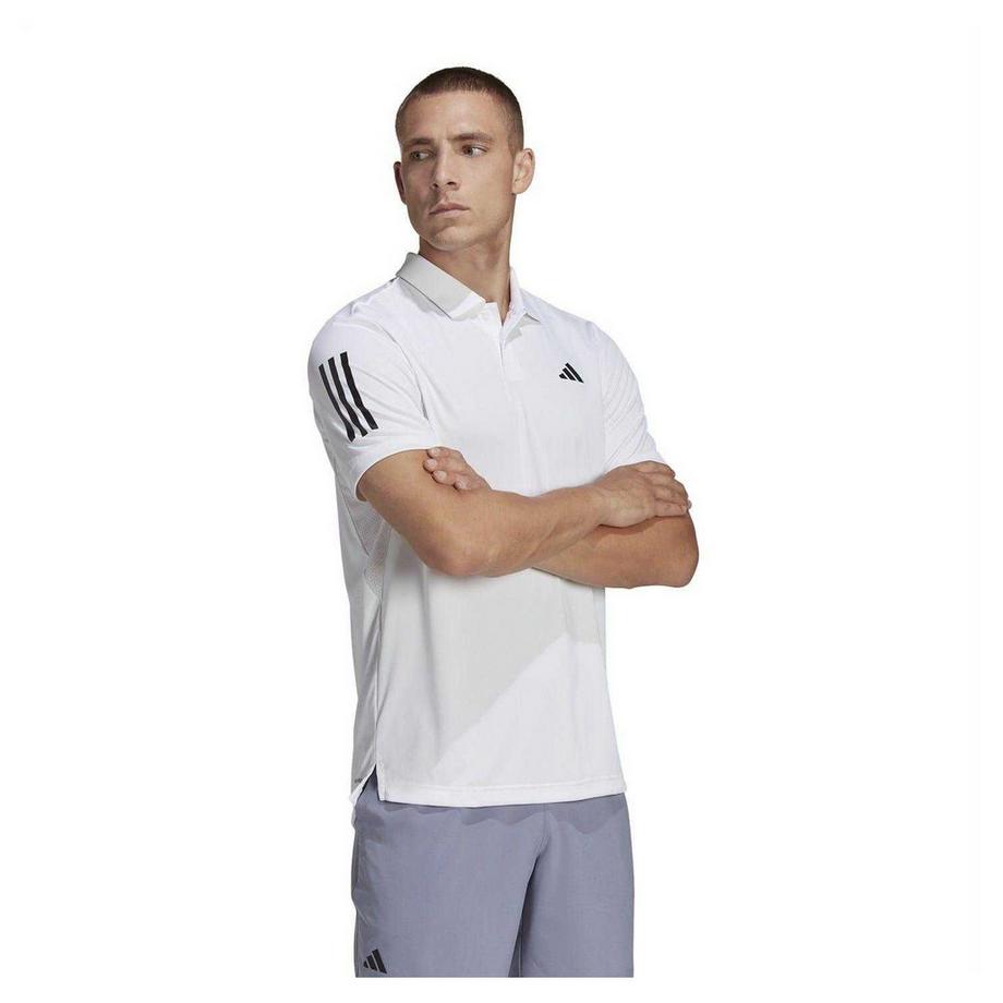 adidas  Club Maglietta Polo 3 Strisce 