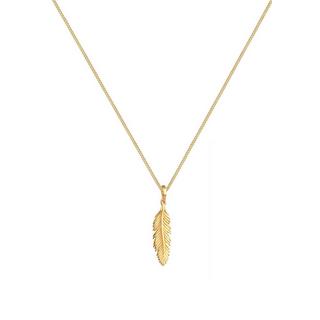 Elli  Halskette Feder Anhänger 