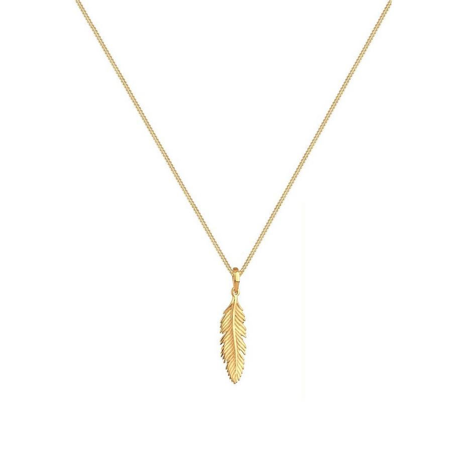 Elli  Collier Pendentif Plume 