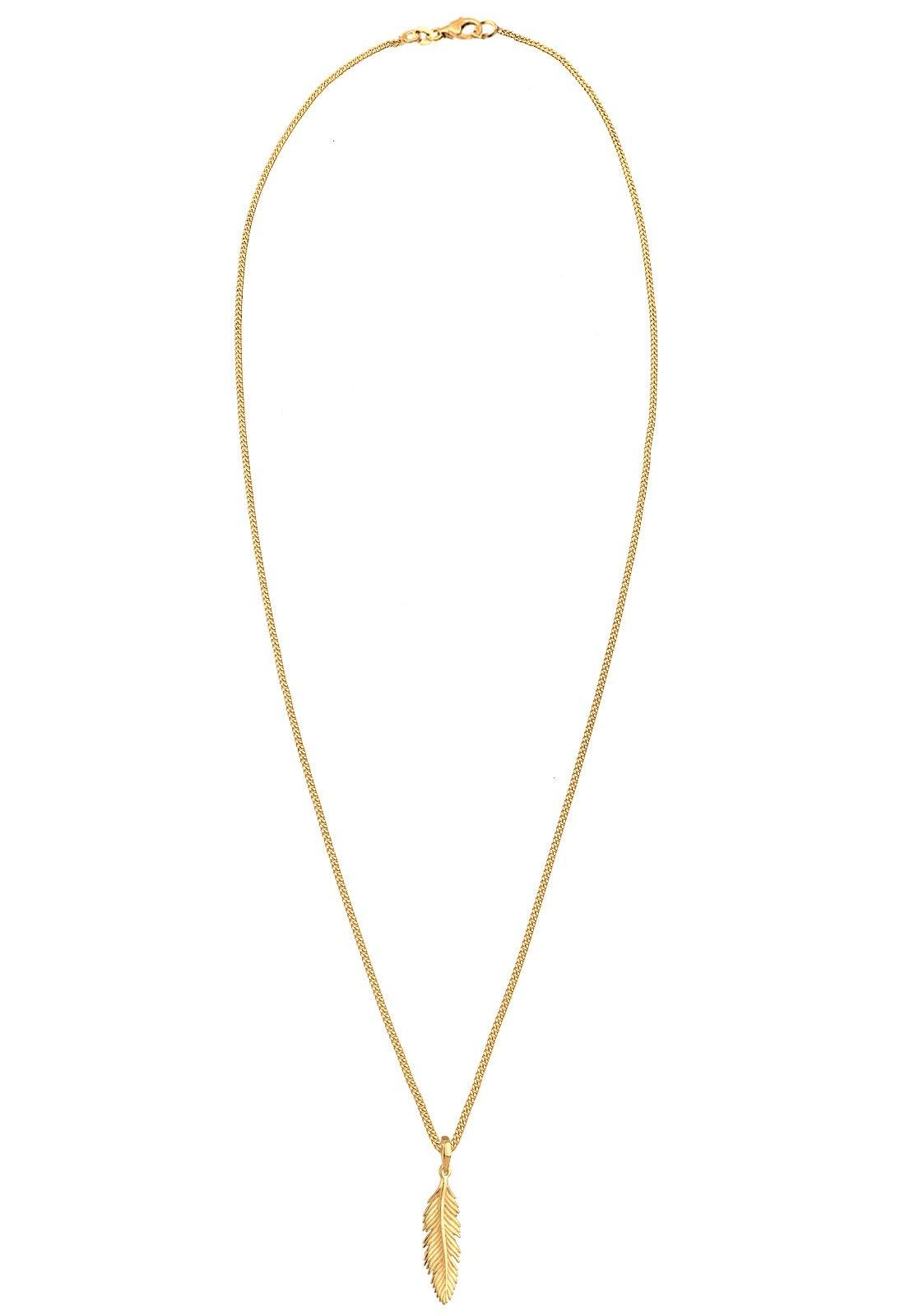Elli  Halskette Feder Anhänger 