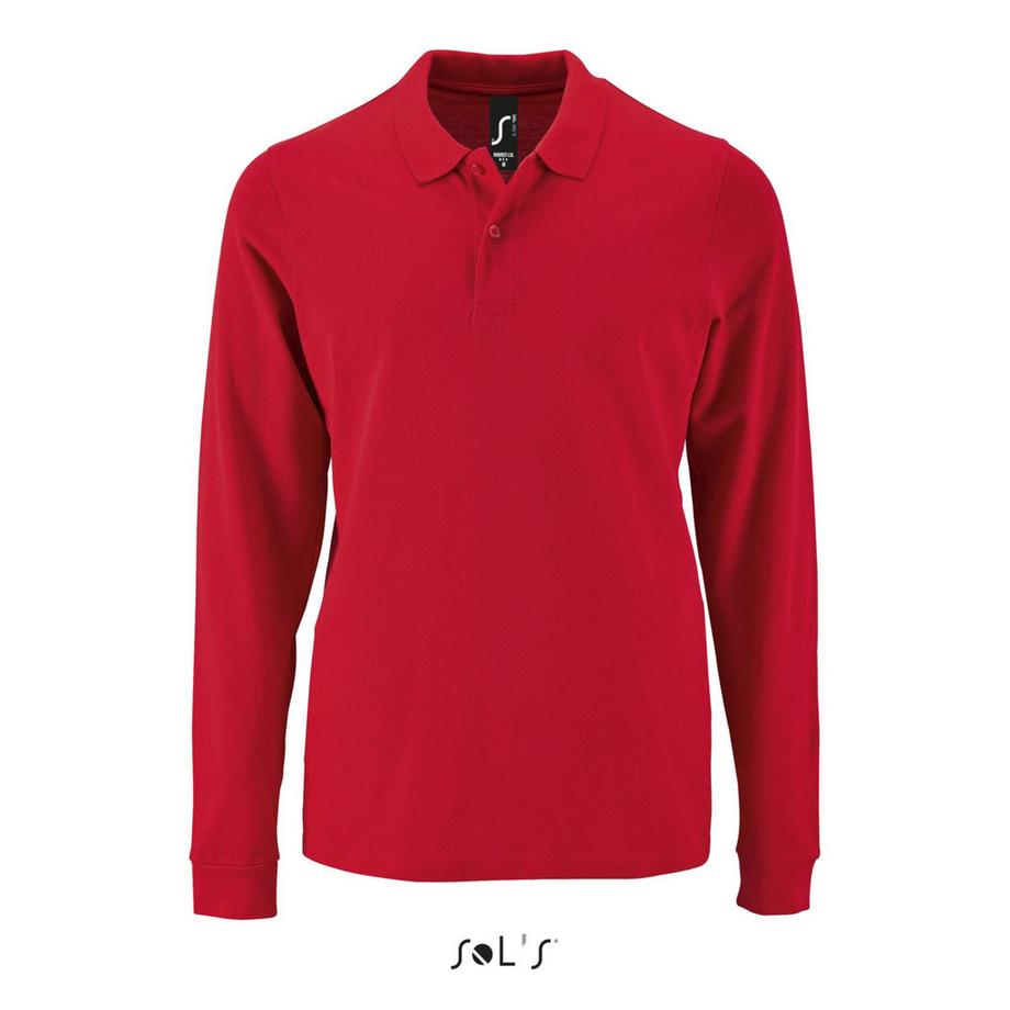 SOLS Perfect Langarm Poloshirt  