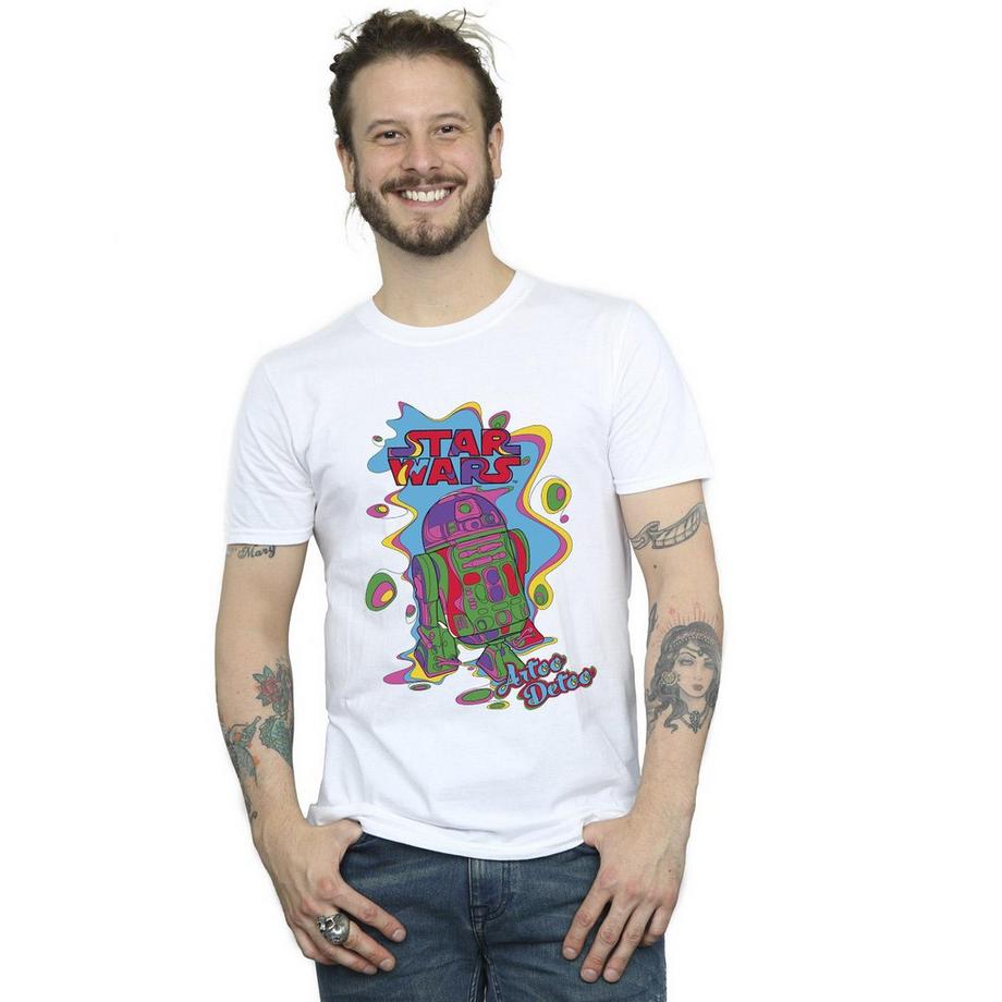 STAR WARS T-Shirt Graphique Pop Art R2-D2  