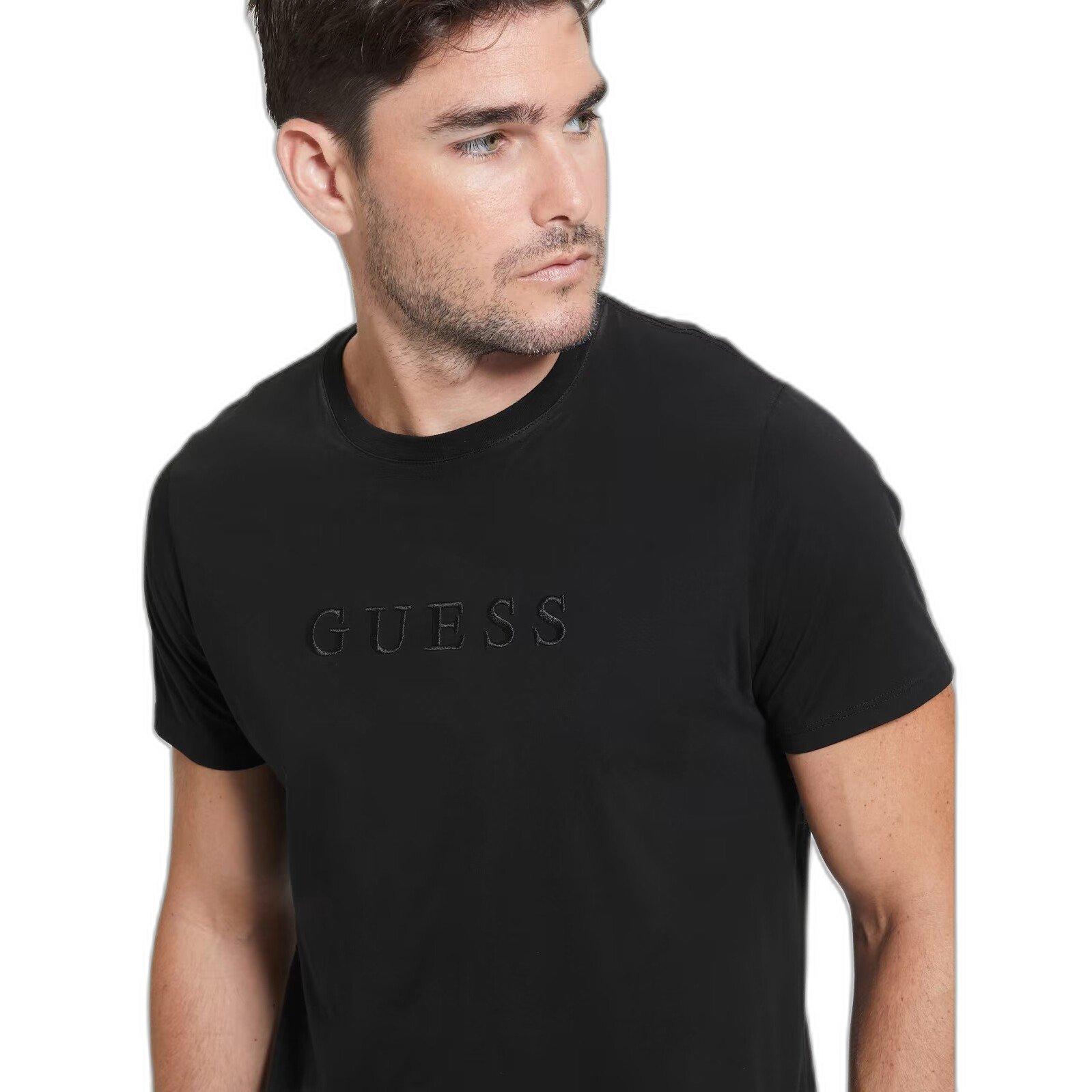 GUESS  t-shirt brodé classic pima 