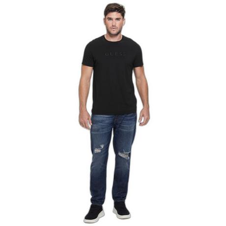 GUESS  t-shirt brodé classic pima 