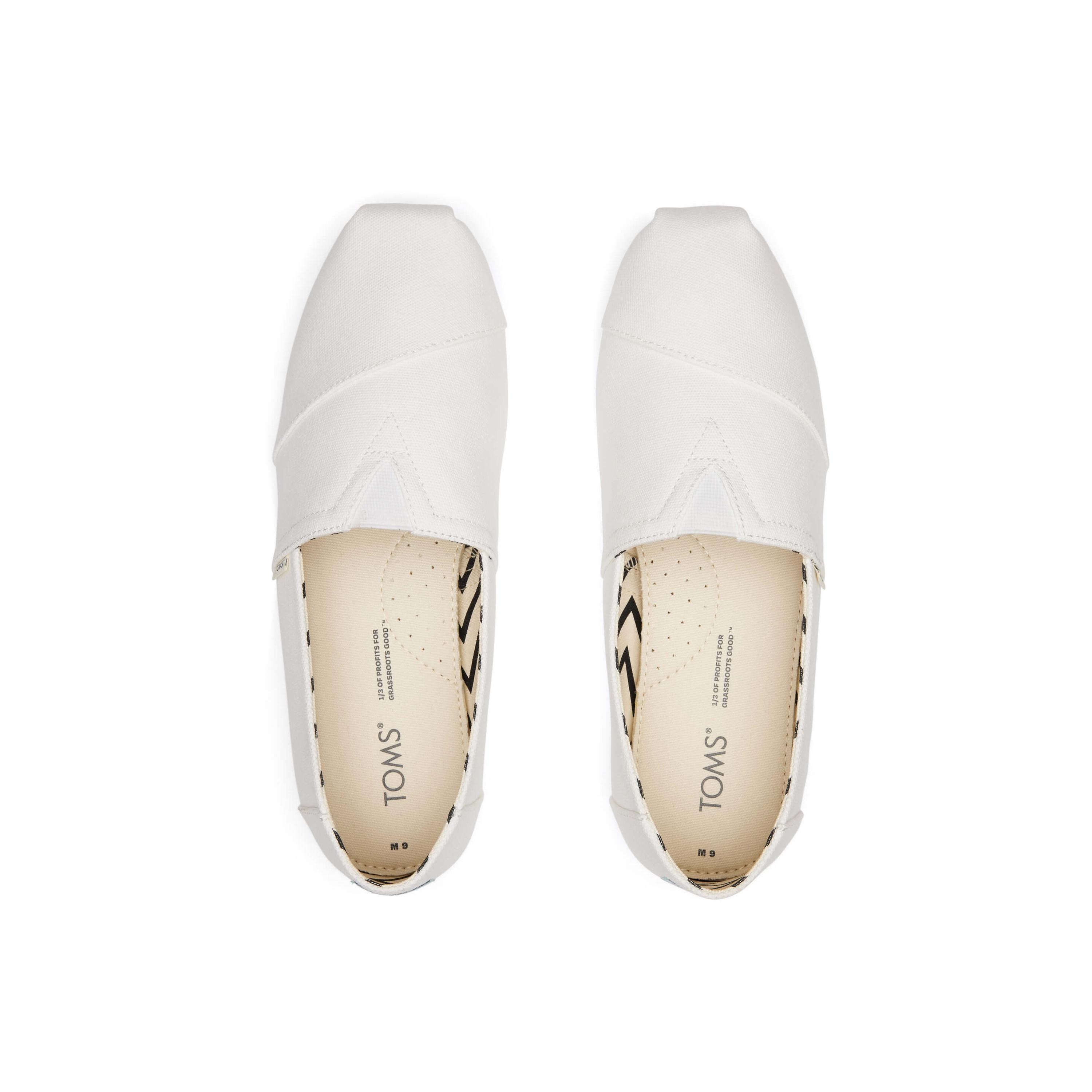 TOMS  espadrilles en coton recyclé  alpargata 