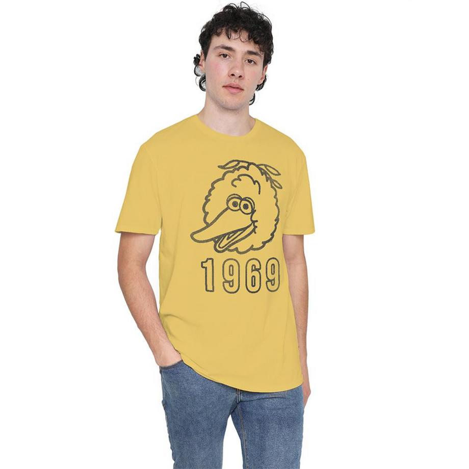 Sesame Street  1969 Maglietta Big Bird 