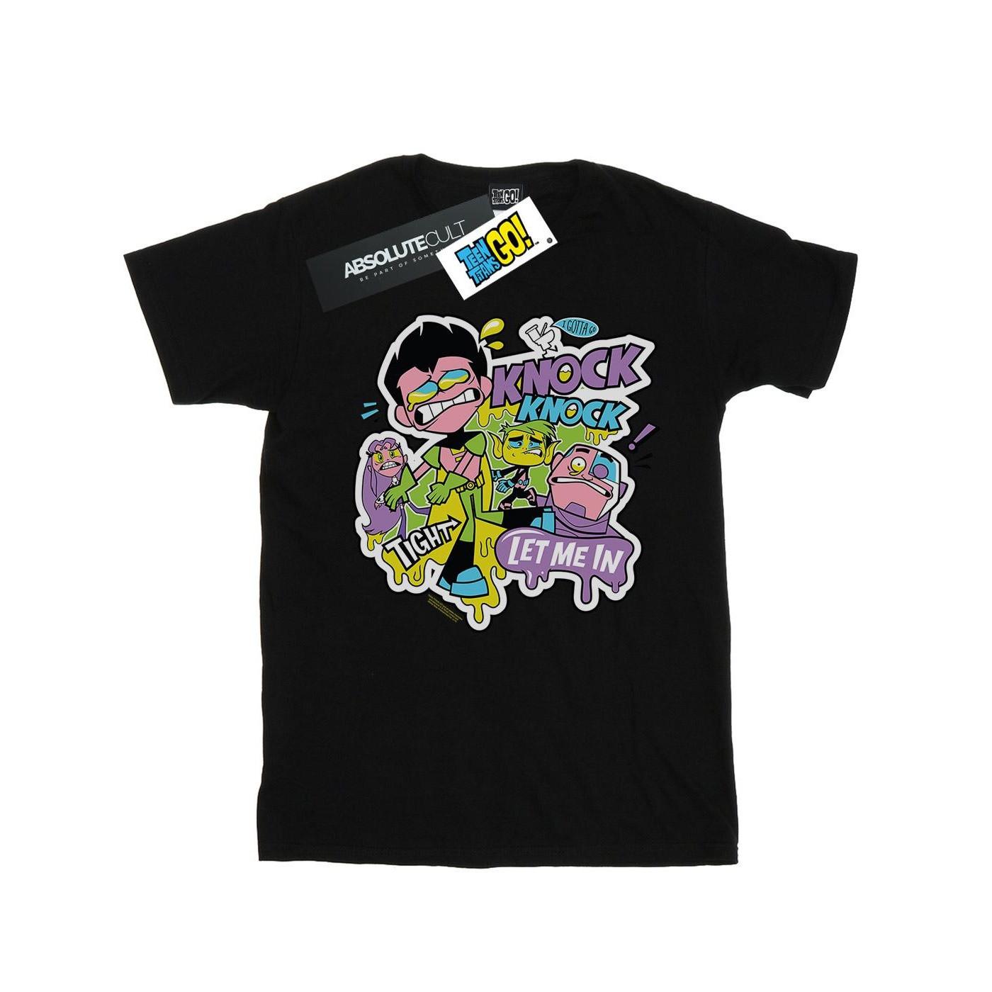 DC COMICS  Teen Titans Go Knock Knock TShirt 