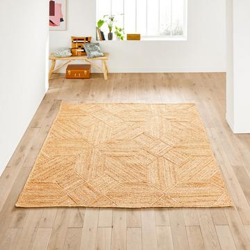 Tapis jute carré