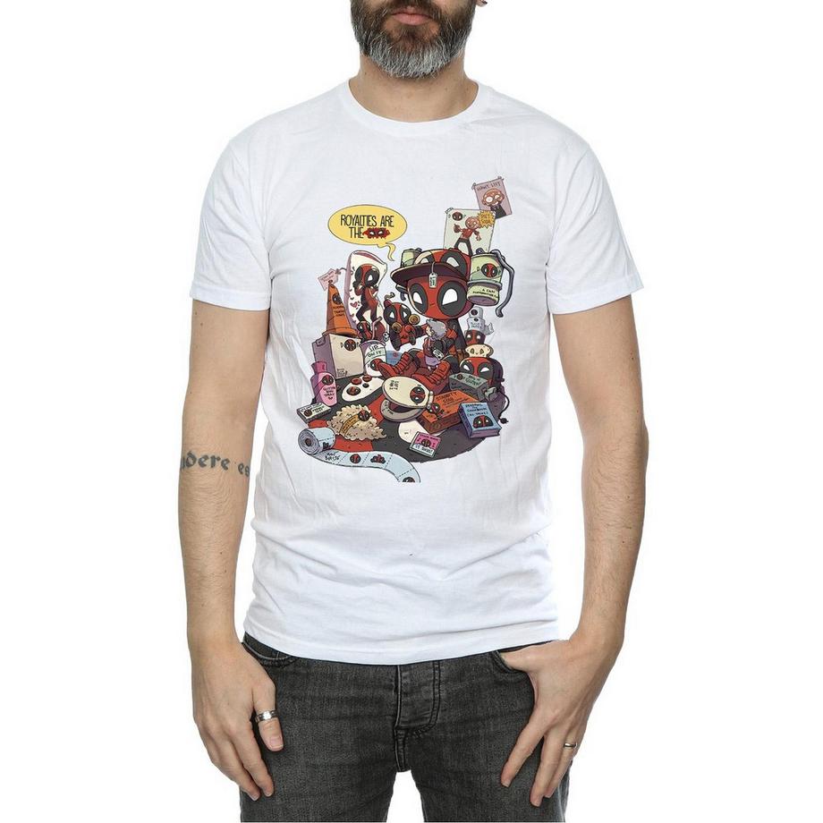 MARVEL Royalties T-Shirt Imprimé  