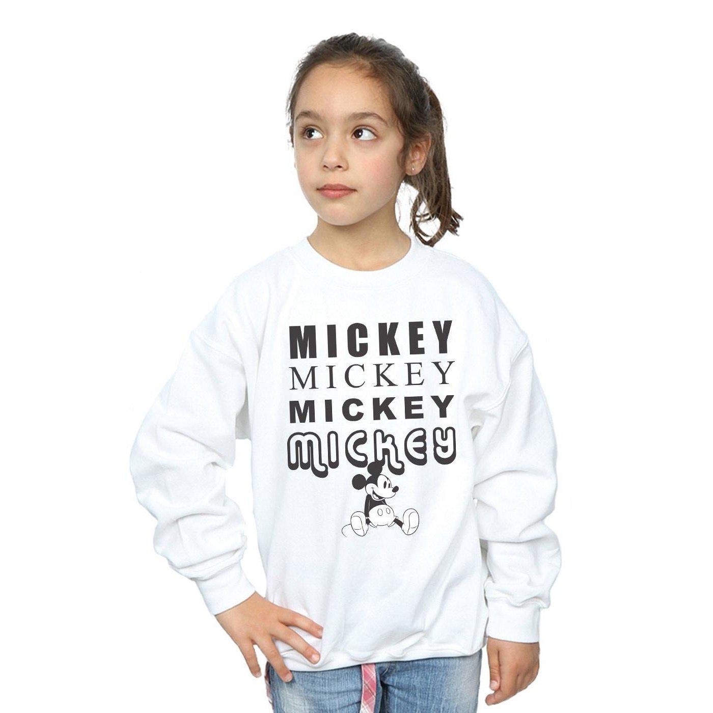 Disney  Mickey Mouse Sitting Sweatshirt 