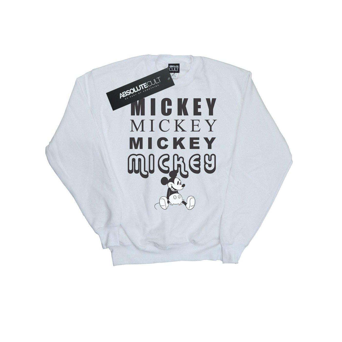 Disney  Mickey Mouse Sitting Sweatshirt 