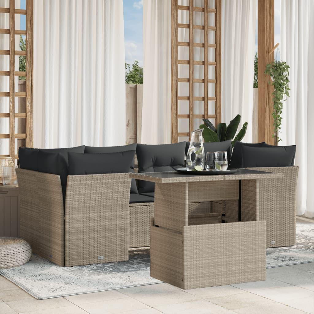 VidaXL Garten sofagarnitur poly-rattan  