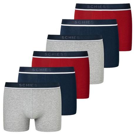 Schiesser 6er Pack 95/5 Organic Cotton Shorts  