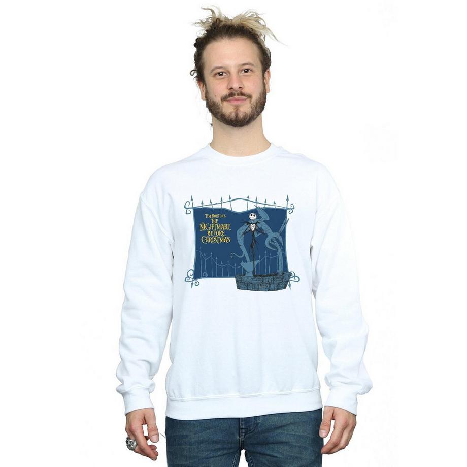 Disney Nightmare Before Christmas Jack And The Well Sweatshirt  