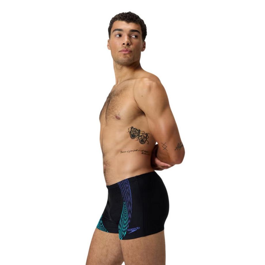 speedo Allover Digital V-Cut Aquashort  