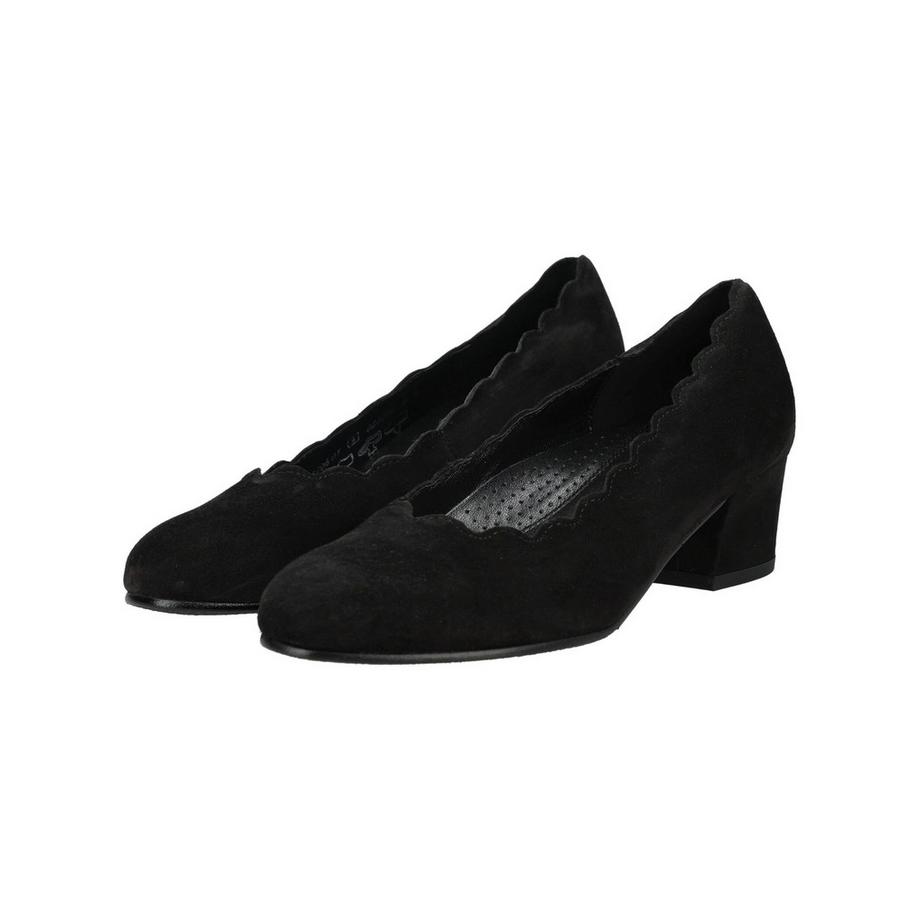 Gabor Pumps con tacco a blocco e bordo ondulato  