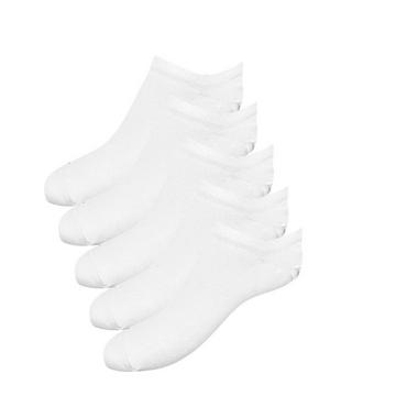 Socquettes coton - blanc - pack de 5 - taille. 41-45