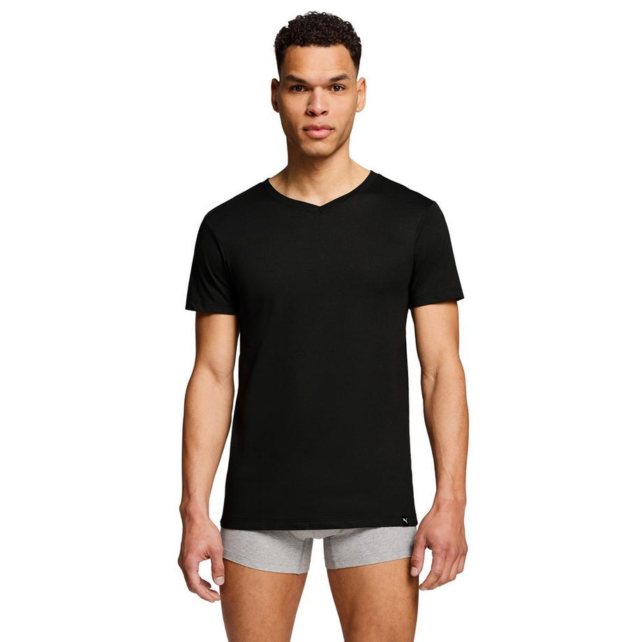 PUMA T-shirt  Paquet de 2 Confortable à porter-V-Neck Tee 2P  