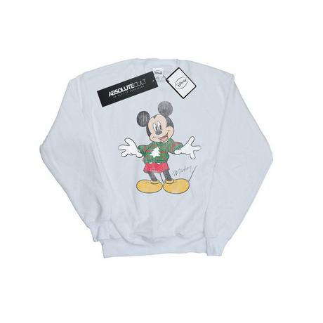 Disney  Mickey Mouse Christmas Jumper Sweatshirt 