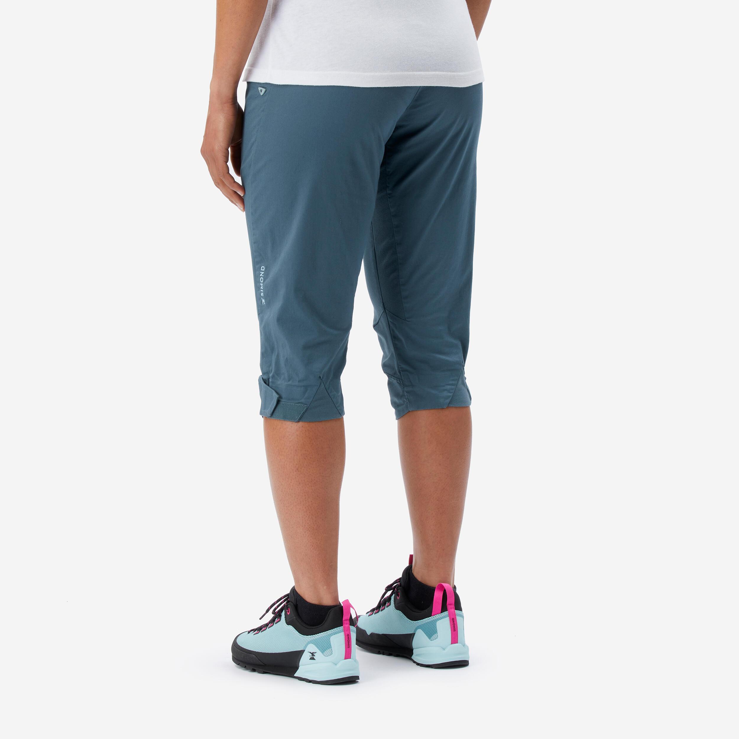 SIMOND  Pantaloni tre quarti donna arrampicata cotone 