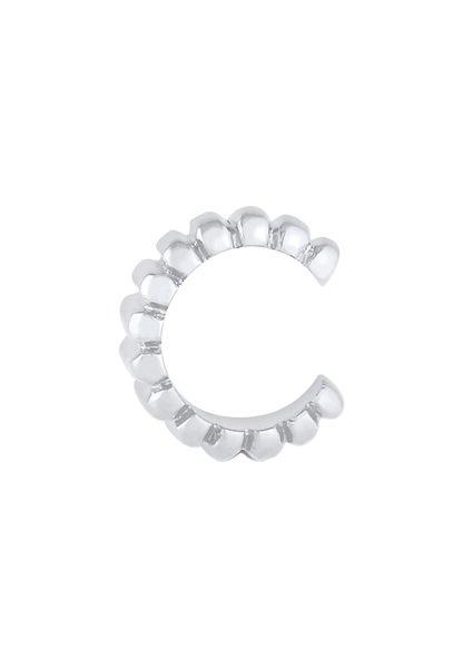 Elli  Ohrringe Earcuff Ohrklemme Single Relief Gerillt 