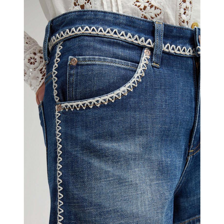 Lee  Jeansshorts Zigzag Rider 