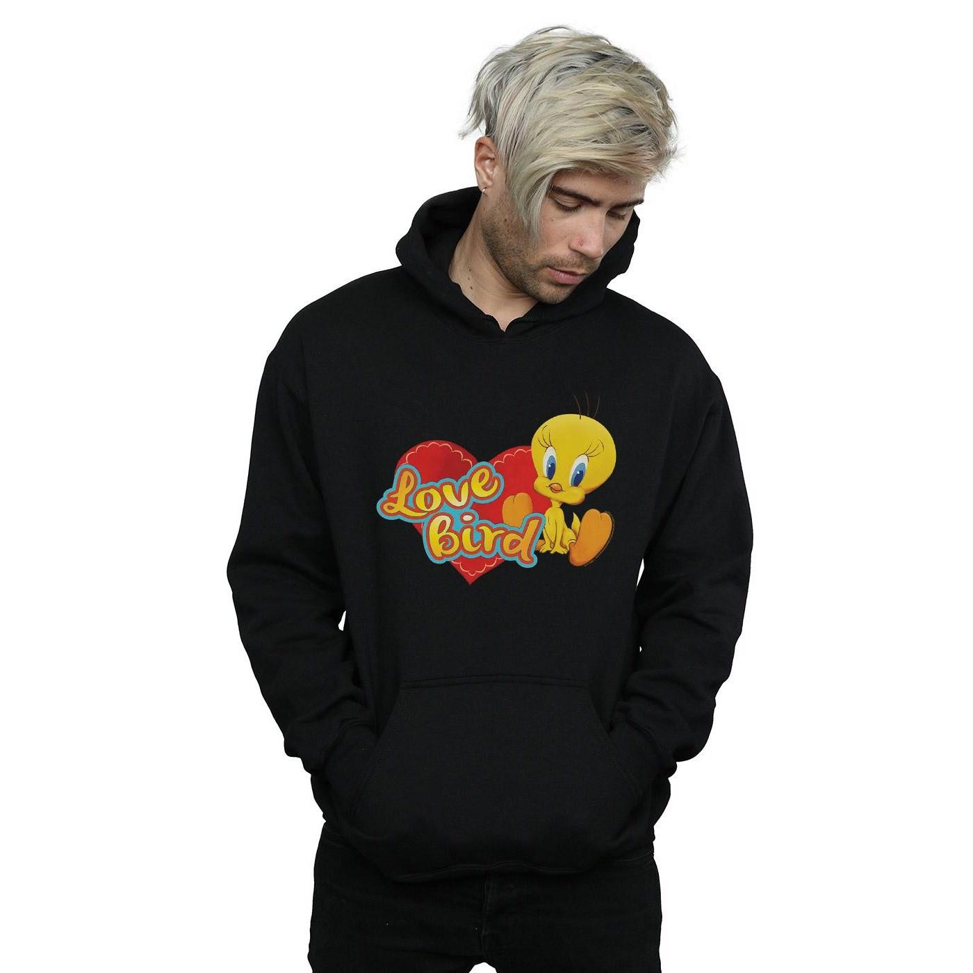LOONEY TUNES Tweety Pie Valentine's Day Love Bird Sweat à Capuche  