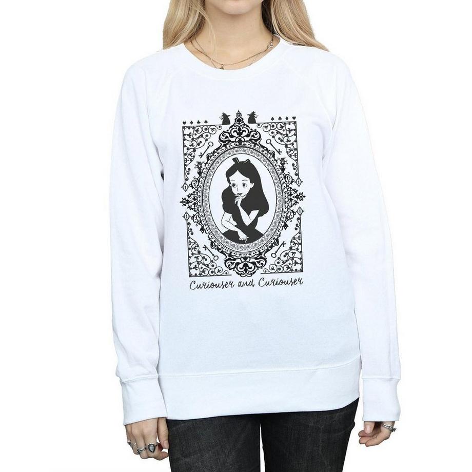 Disney Alice au pays des merveilles Curioser and Curioser Sweatshirt  