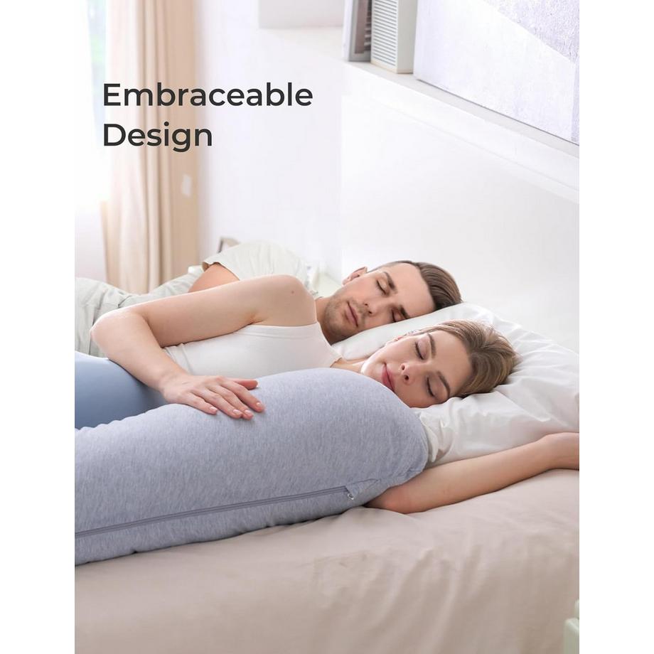 Momcozy Coussin de grossesse en forme de J  