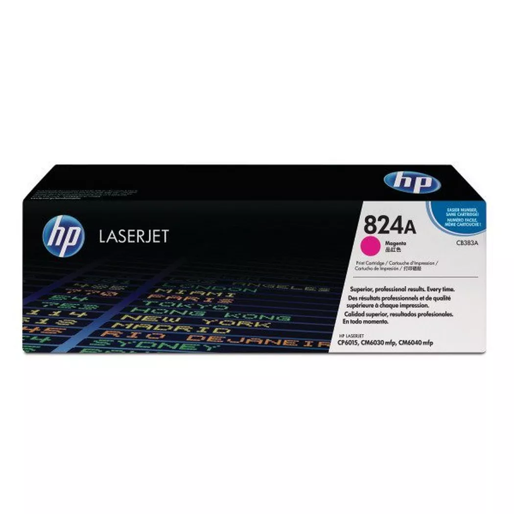 Hewlett-Packard – HP Toner-Modul 824A magenta CB383A Color LJ CP6015 21’000 Seiten, One Size