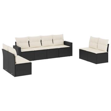 Garten sofagarnitur poly-rattan