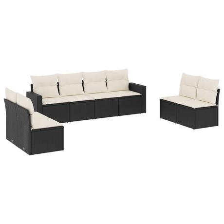 VidaXL Garten sofagarnitur poly-rattan  