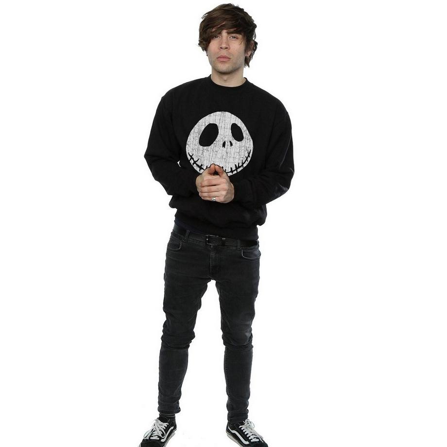 Disney Nightmare Before Christmas Jack Skellington Felpa  