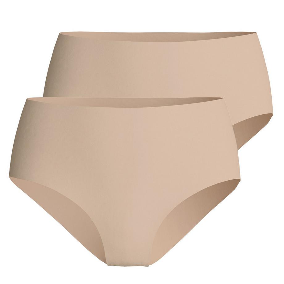 Slip  2er Pack Bequem sitzend-Sleek Skin Midi Slip 2P