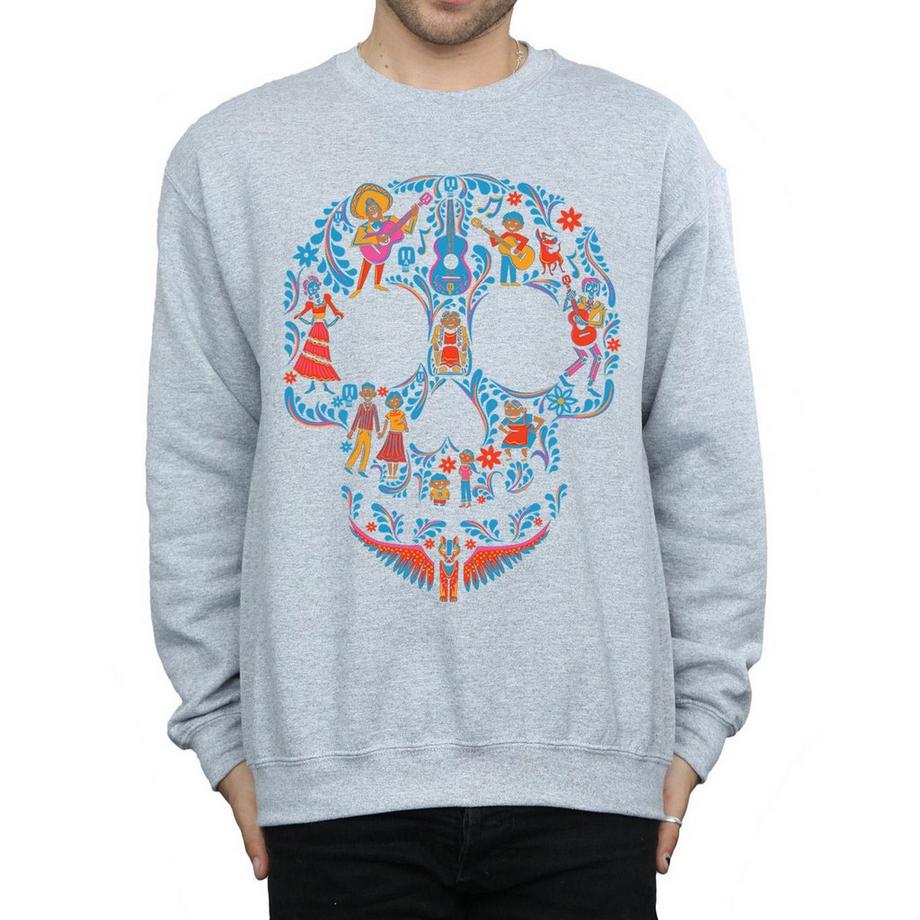 Disney Coco Crâne Imprimé Sweatshirt  