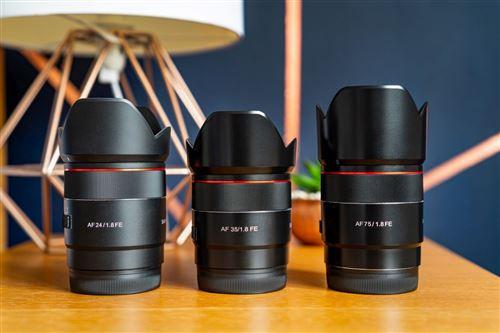 Samyang  Samyang AF 24mm f/1.8 schwarzes Hybridobjektiv für  FE 